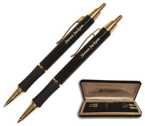 Engraved Pen And Pencil Sets